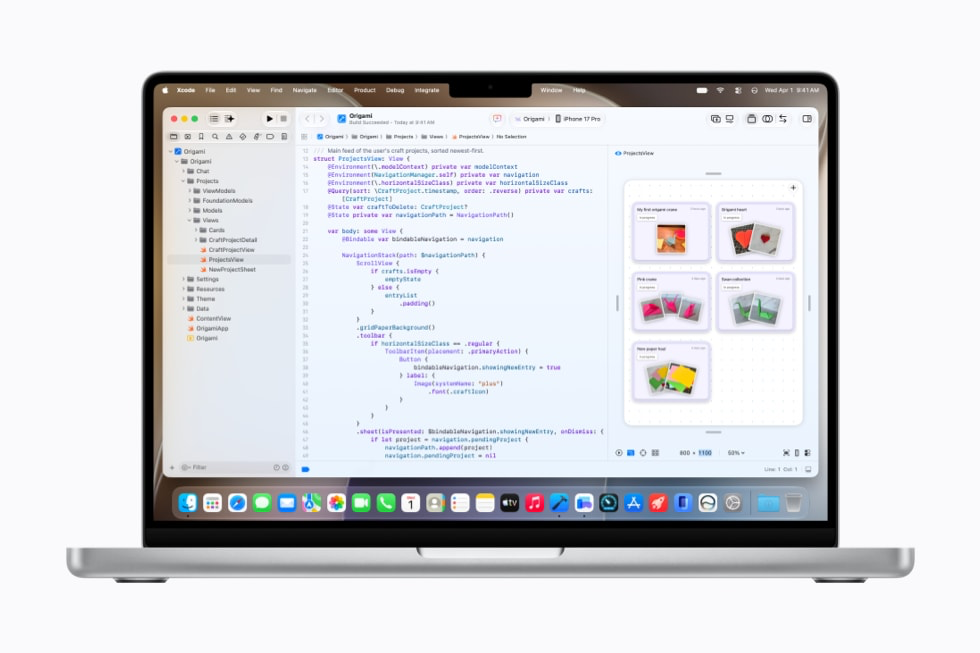 Apple's WWDC 2026 developer tools, including the Foundation Models framework and updated Xcode