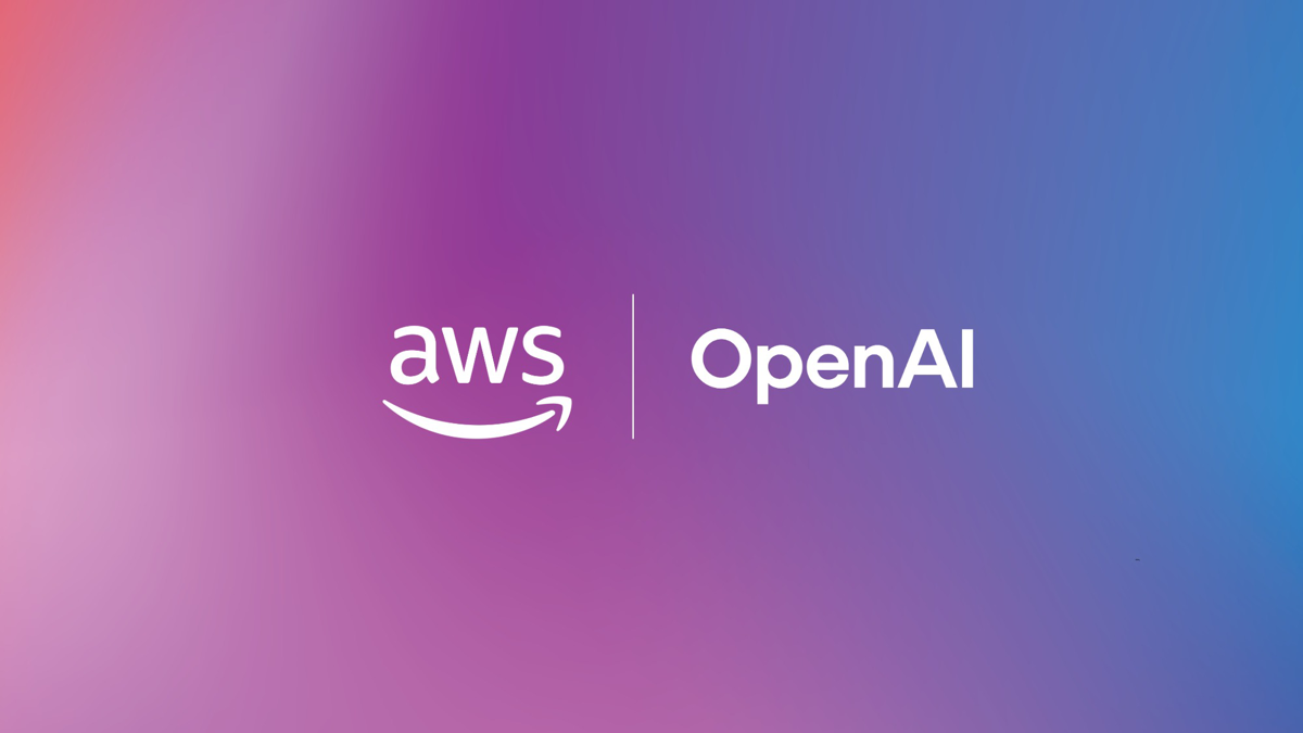 AWS and OpenAI logos on a gradient banner — GPT-5.5, GPT-5.4, and Codex on Amazon Bedrock